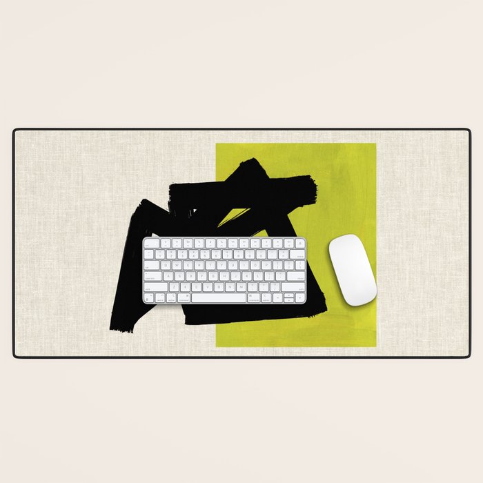 Cut Lime Desk Mat Gallery Image 1