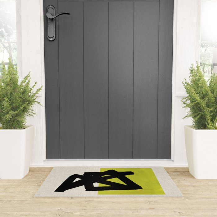 Cut Lime Welcome Mat Gallery Image 3