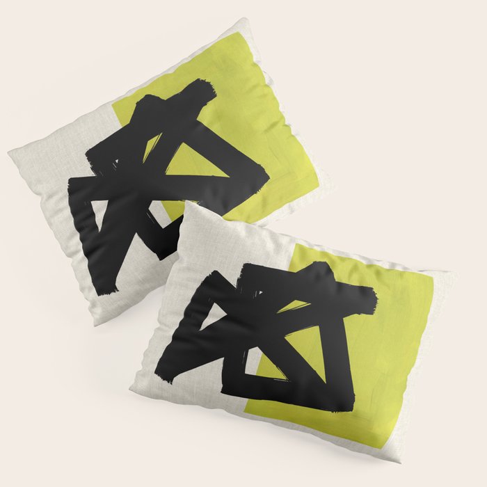Cut Lime Pillow Sham Gallery Image 1