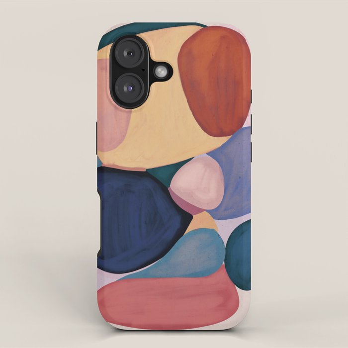 Modern Abstract Shapes 93 iPhone Case Gallery Image 1