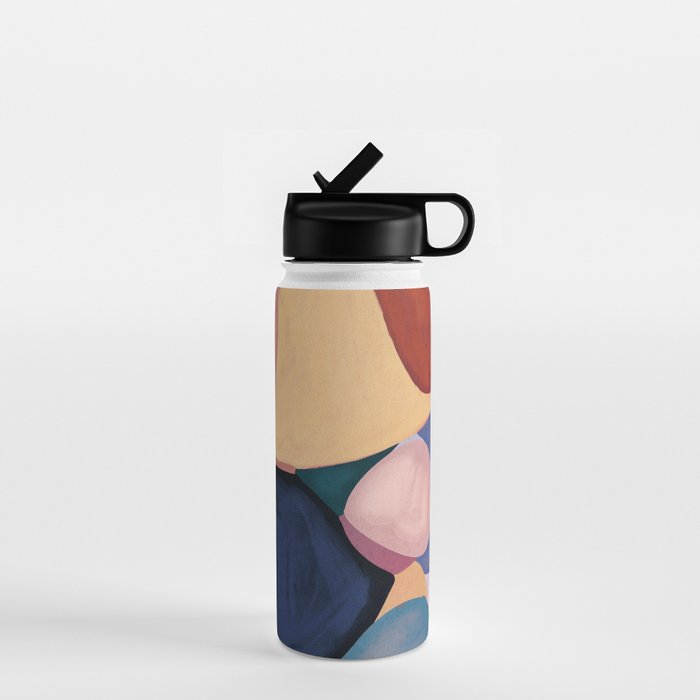 Modern Abstract Shapes 93 Water Bottle Gallery Image 1