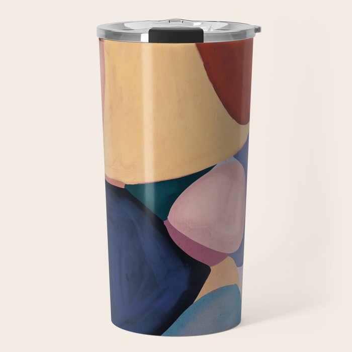 Modern Abstract Shapes 93 Travel Mug Gallery Image 1