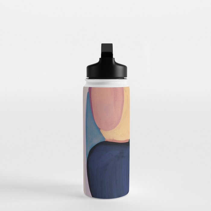 Modern Abstract Shapes 93 Water Bottle Gallery Image 3