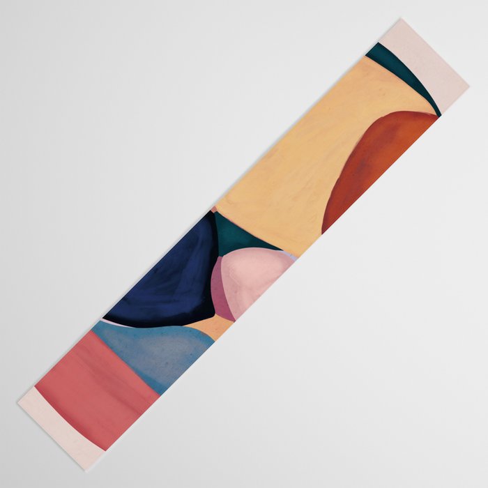 Modern Abstract Shapes 93 Table Runner Gallery Image 3