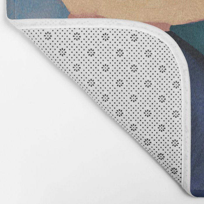 Modern Abstract Shapes 93 Bath Mat Gallery Image 2