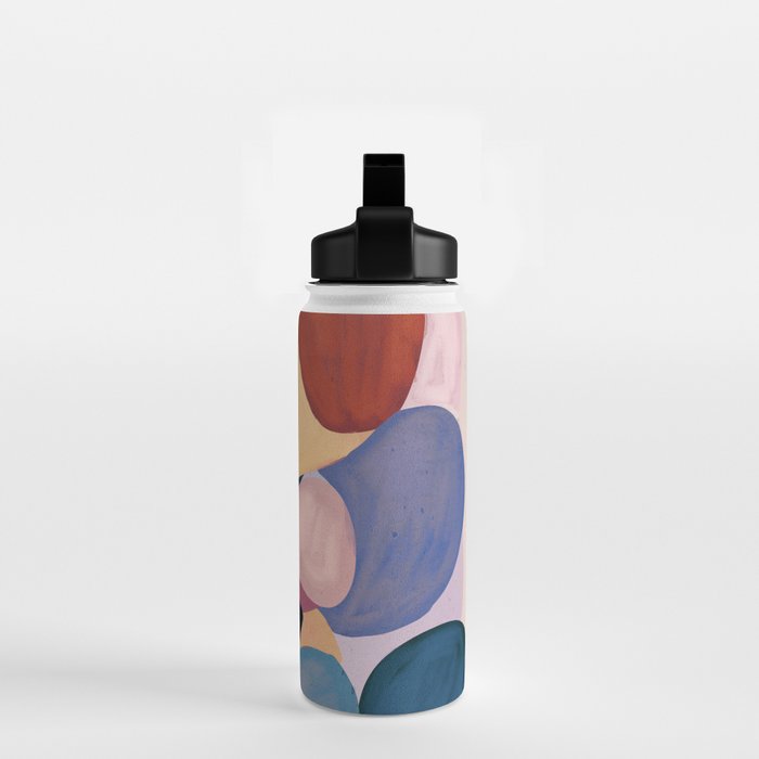 Modern Abstract Shapes 93 Water Bottle Gallery Image 2