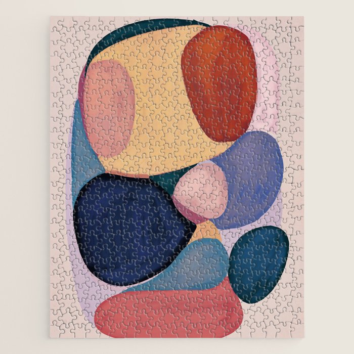 Modern Abstract Shapes 93 Jigsaw Puzzle Gallery Image 1