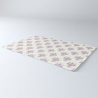 French Lavender Fleur De Lis Rug Gallery Image 3