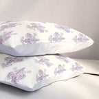 French Lavender Fleur De Lis Pillow Sham Gallery Image 3
