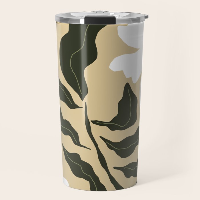 White daisy  Travel Mug Gallery Image 1