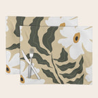 White daisy  Placemat Gallery Image 1