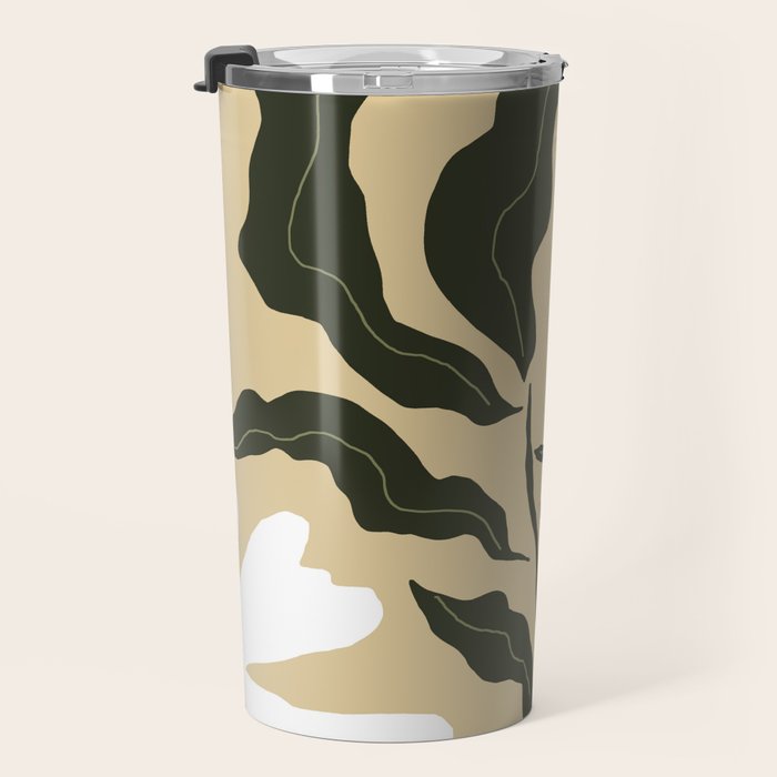 White daisy  Travel Mug Gallery Image 3