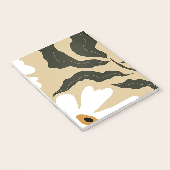 White daisy  Notebook Gallery Image 3