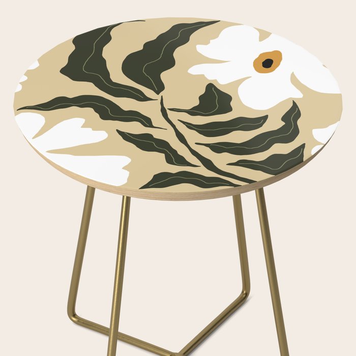 White daisy  Side Table Gallery Image 2