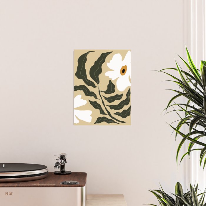 White daisy  Poster Gallery Image 2