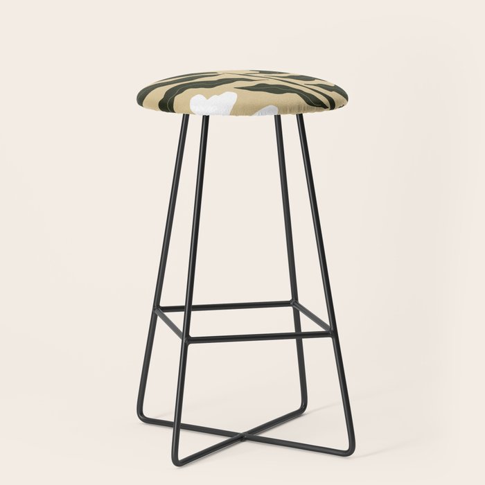 White daisy  Stool Gallery Image 1