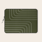 Searching (Olive Green) Laptop Sleeve Gallery Image 1