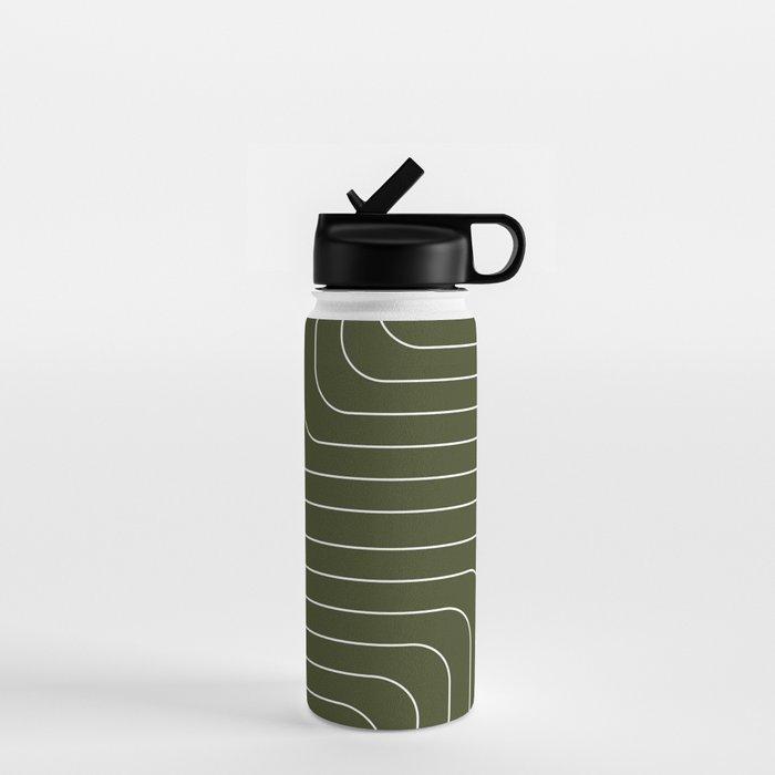 Searching (Olive Green) Water Bottle Gallery Image 1