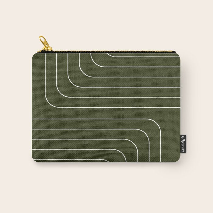 Searching (Olive Green) Carry All Pouch Gallery Image 1