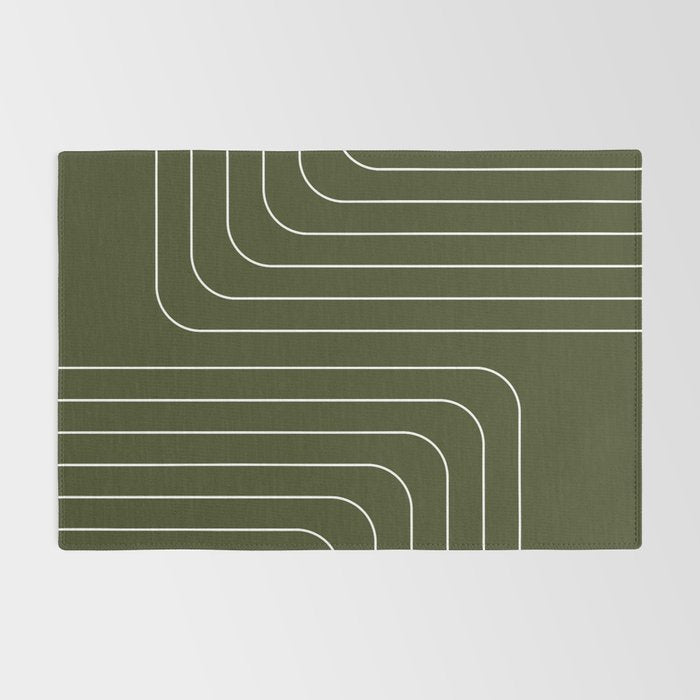 Searching (Olive Green) Rug Gallery Image 2