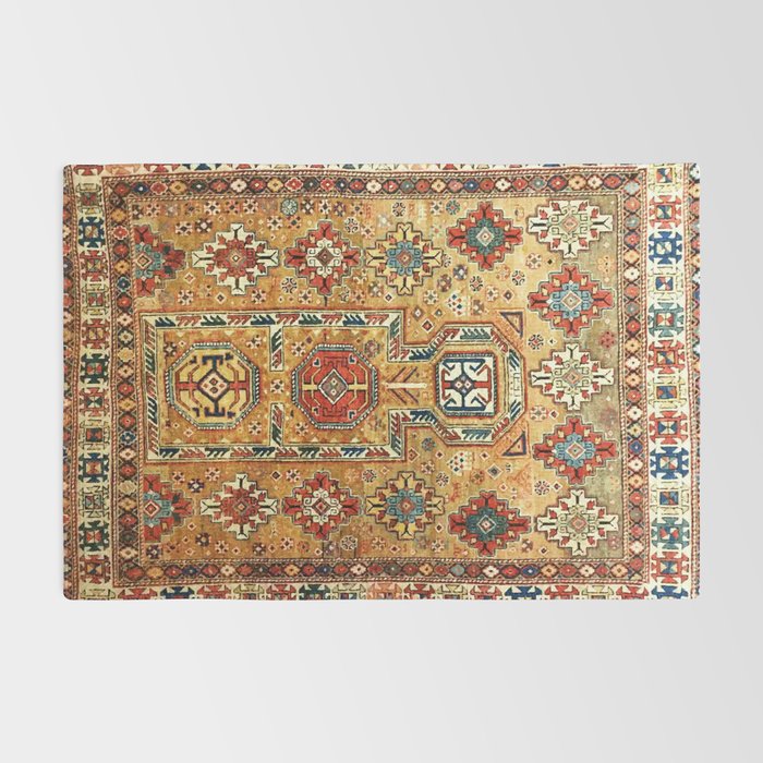 Red Gold Antique Persian Rug Print Rug Gallery Image 2