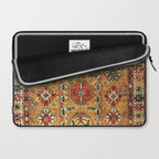 Red Gold Antique Persian Rug Print Laptop Sleeve Gallery Image 2