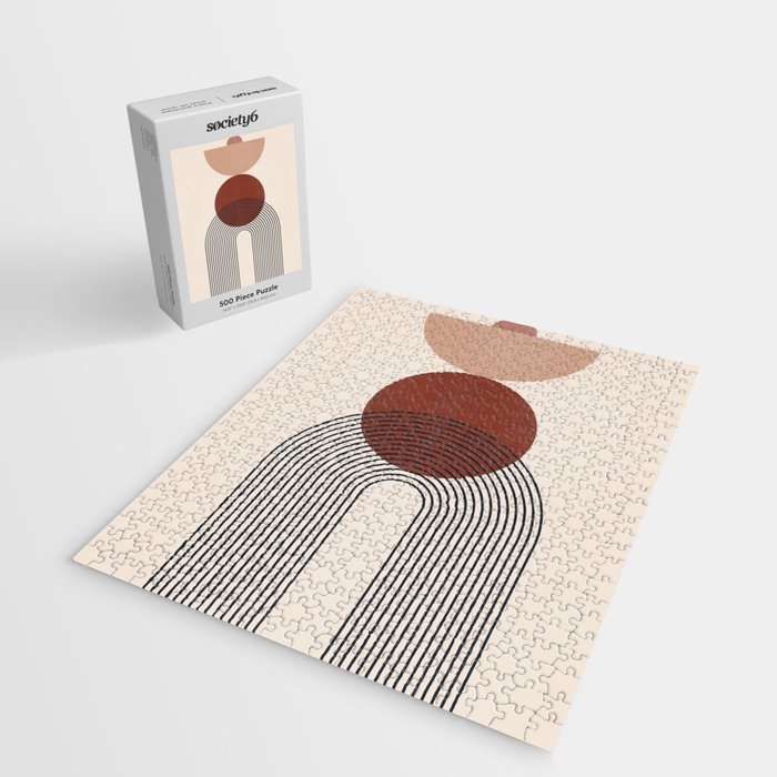 Minimal Geometric Shapes 151 Jigsaw Puzzle Gallery Image 2