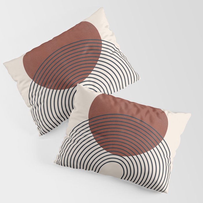 Minimal Geometric Shapes 151 Pillow Sham Gallery Image 3