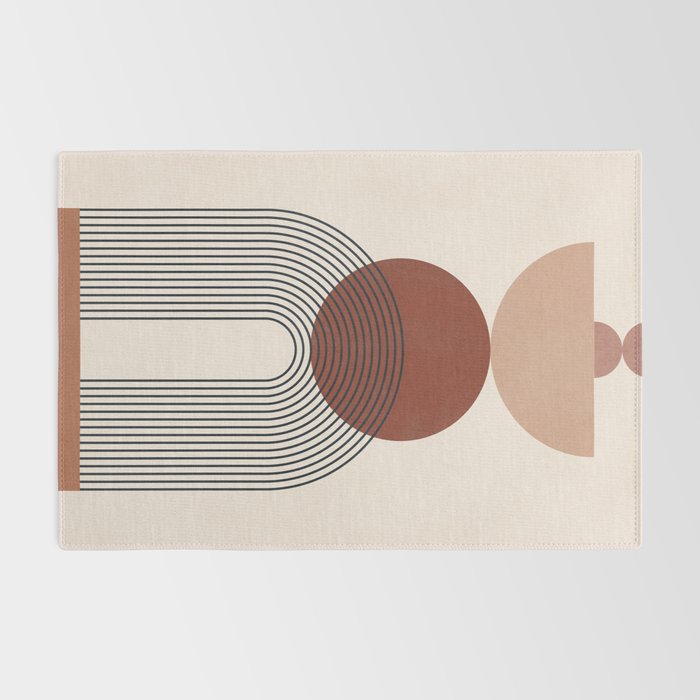 Minimal Geometric Shapes 151 Rug Gallery Image 2