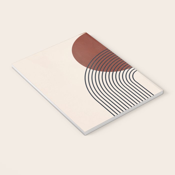 Minimal Geometric Shapes 151 Notebook Gallery Image 3