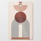 Minimal Geometric Shapes 151 Cutting Board Gallery Image 1