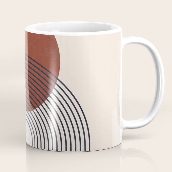 Minimal Geometric Shapes 151 Coffee Mug Gallery Image 1