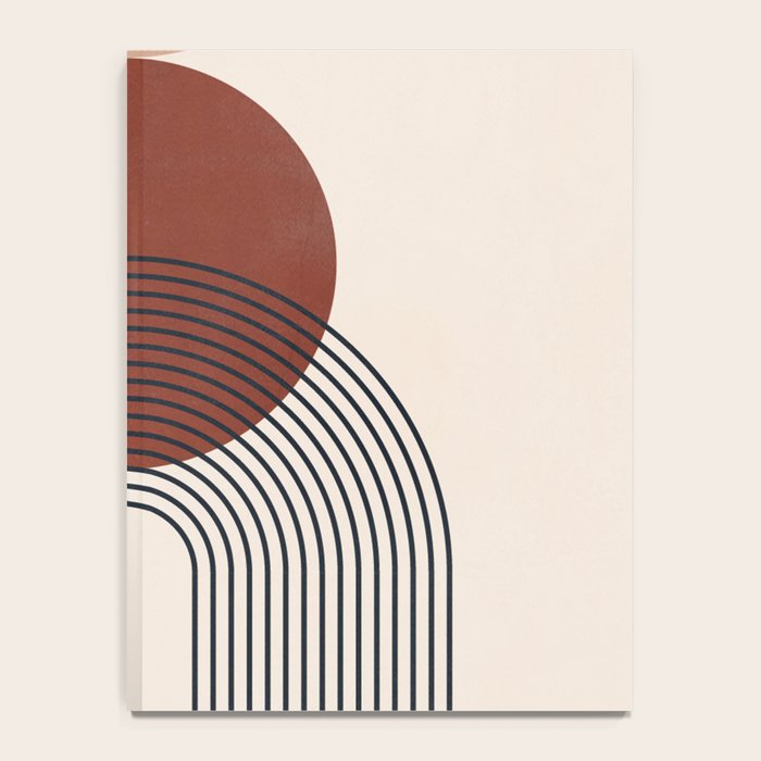 Minimal Geometric Shapes 151 Notebook Gallery Image 4