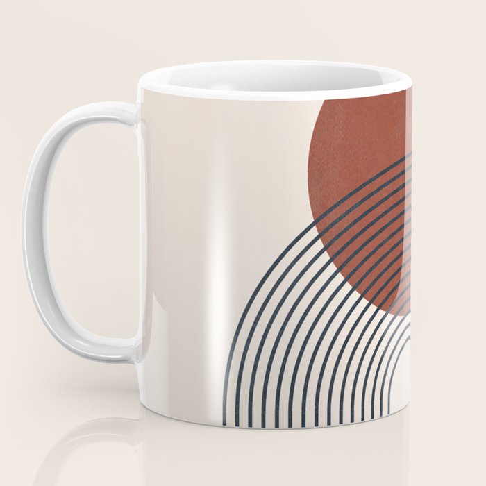 Minimal Geometric Shapes 151 Coffee Mug Gallery Image 3