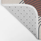 Minimal Geometric Shapes 151 Bath Mat Gallery Image 2
