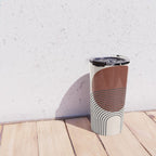 Minimal Geometric Shapes 151 Travel Mug Gallery Image 4