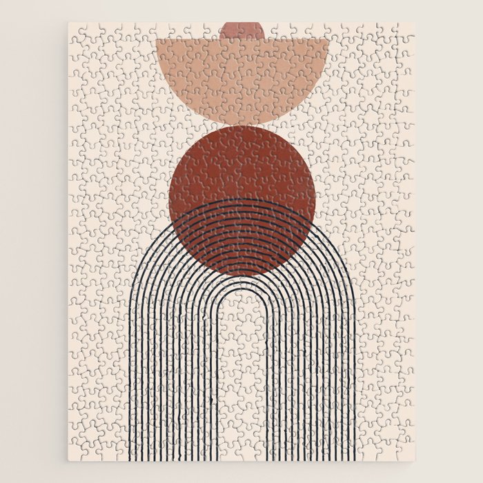 Minimal Geometric Shapes 151 Jigsaw Puzzle Gallery Image 1
