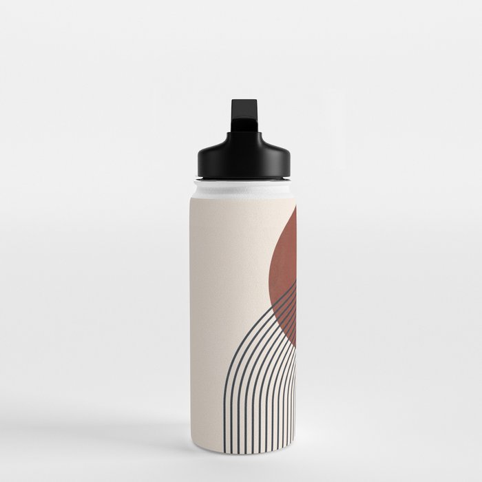 Minimal Geometric Shapes 151 Water Bottle Gallery Image 3