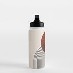 Minimal Geometric Shapes 151 Water Bottle Gallery Image 3