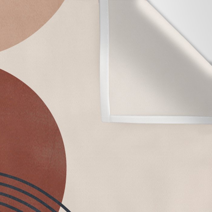 Minimal Geometric Shapes 151 Wall Tapestry Gallery Image 3