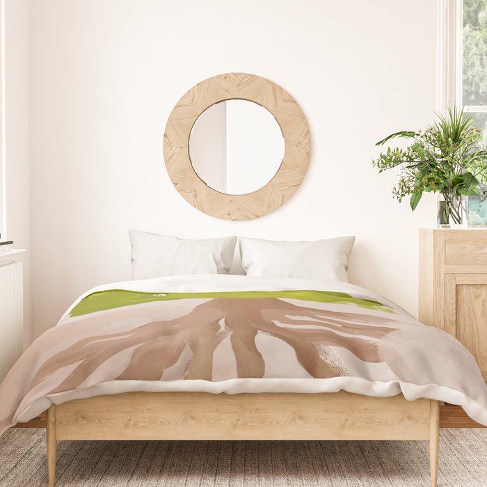 "Remember Your Story, Remember Your Roots, Remember That You Are A Part Of Something So Much Greater Than You." Duvet Cover Gallery Image 3