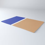 Color Block IX Peach Orange Blue Rug Gallery Image 3