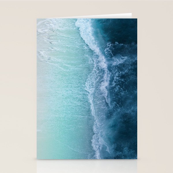 Turquoise Sea Stationery Card Gallery Image 2