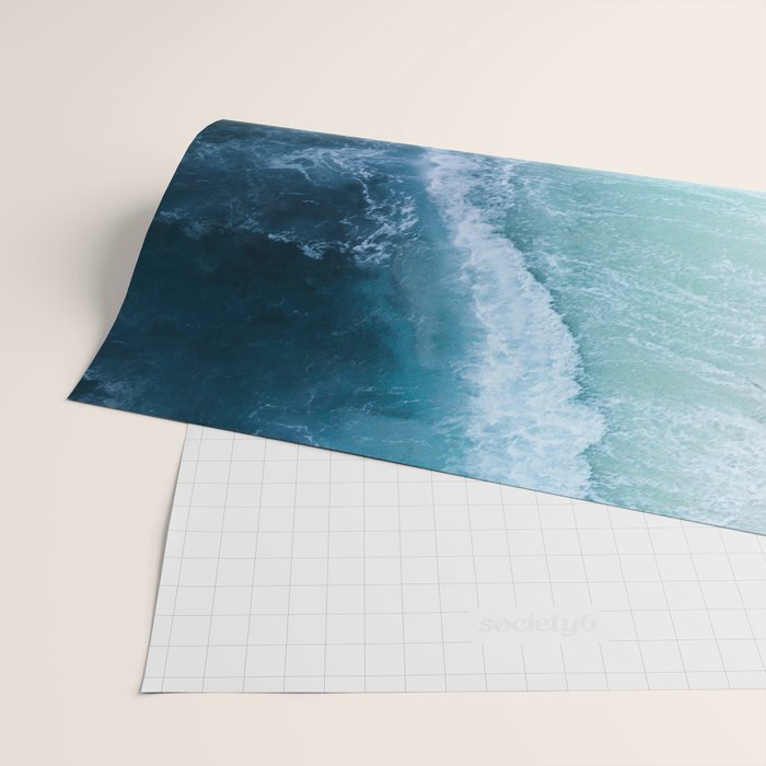 Turquoise Sea Wrapping Paper Gallery Image 2