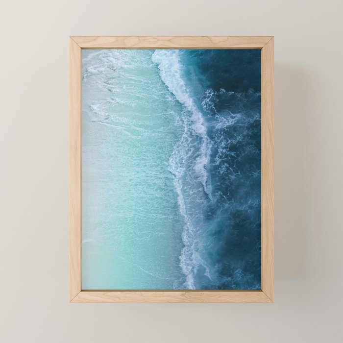 Turquoise Sea Mini Art Print Gallery Image 1