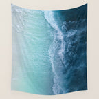 Turquoise Sea Wall Tapestry Gallery Image 4