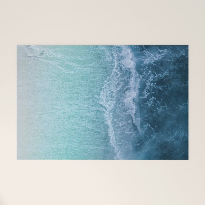 Turquoise Sea Welcome Mat Gallery Image 1