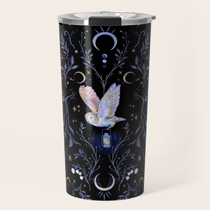 Moonlight Owl Travel Mug Gallery Image 1
