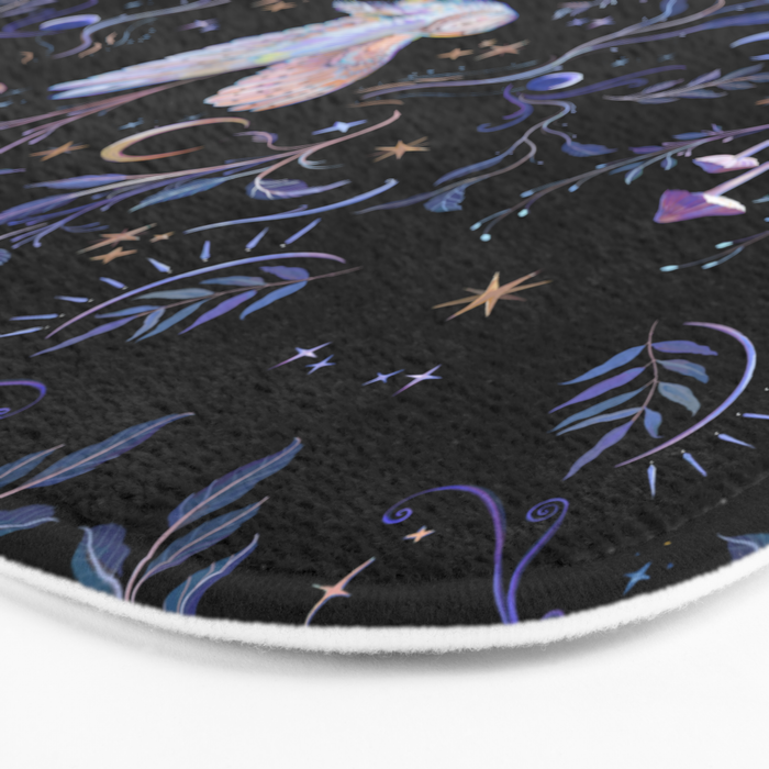 Moonlight Owl Bath Mat Gallery Image 3