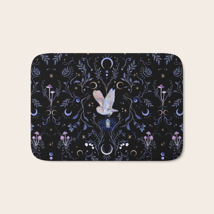 Moonlight Owl Bath Mat Gallery Image 1